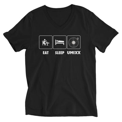 Eat Sleep UMIXX V-Neck T-Shirt