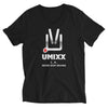 L.A. “Never Stop Mixing” V-Neck T-Shirt