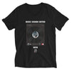 Music Sounds Better with UMIXX V-Neck T-Shirt